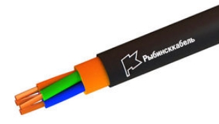 Кабель для стационарной прокладки полиэтилен/медь/ПВХ РЫБИНСККАБЕЛЬ ВВГнг(А)-1 1Х70мк(N) Защита кабеля