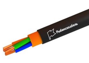 Кабель для стационарной прокладки ПВХ/медь/ПВХ РЫБИНСККАБЕЛЬ ВВГнг(А)-LS-0,66 1Х50мк из,крас, Защита кабеля
