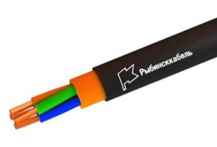 Кабель для стационарной прокладки ПВХ/медь/ПВХ РЫБИНСККАБЕЛЬ ВВГнг(А)-LS-1 1Х2,5ок из,крас, Защита кабеля