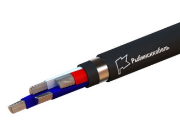 Кабель для стационарной прокладки полимер/медь/полимер РЫБИНСККАБЕЛЬ ПБПнг(А)-HF-0,66 4Х10ок(N) Защита кабеля