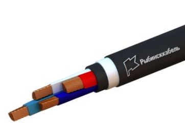 Кабель для стационарной прокладки полимер/медь/полимер РЫБИНСККАБЕЛЬ ПБПнг(А)-HF-1 3Х150мс Защита кабеля