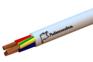 РЫБИНСККАБЕЛЬ ПВС ПО ГОСТ 2Х1,5+1Х1,5 Ч Провода